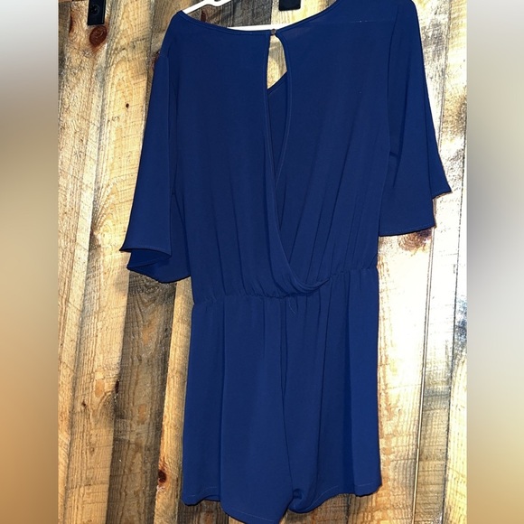 Navy Romper - Picture 2 of 2